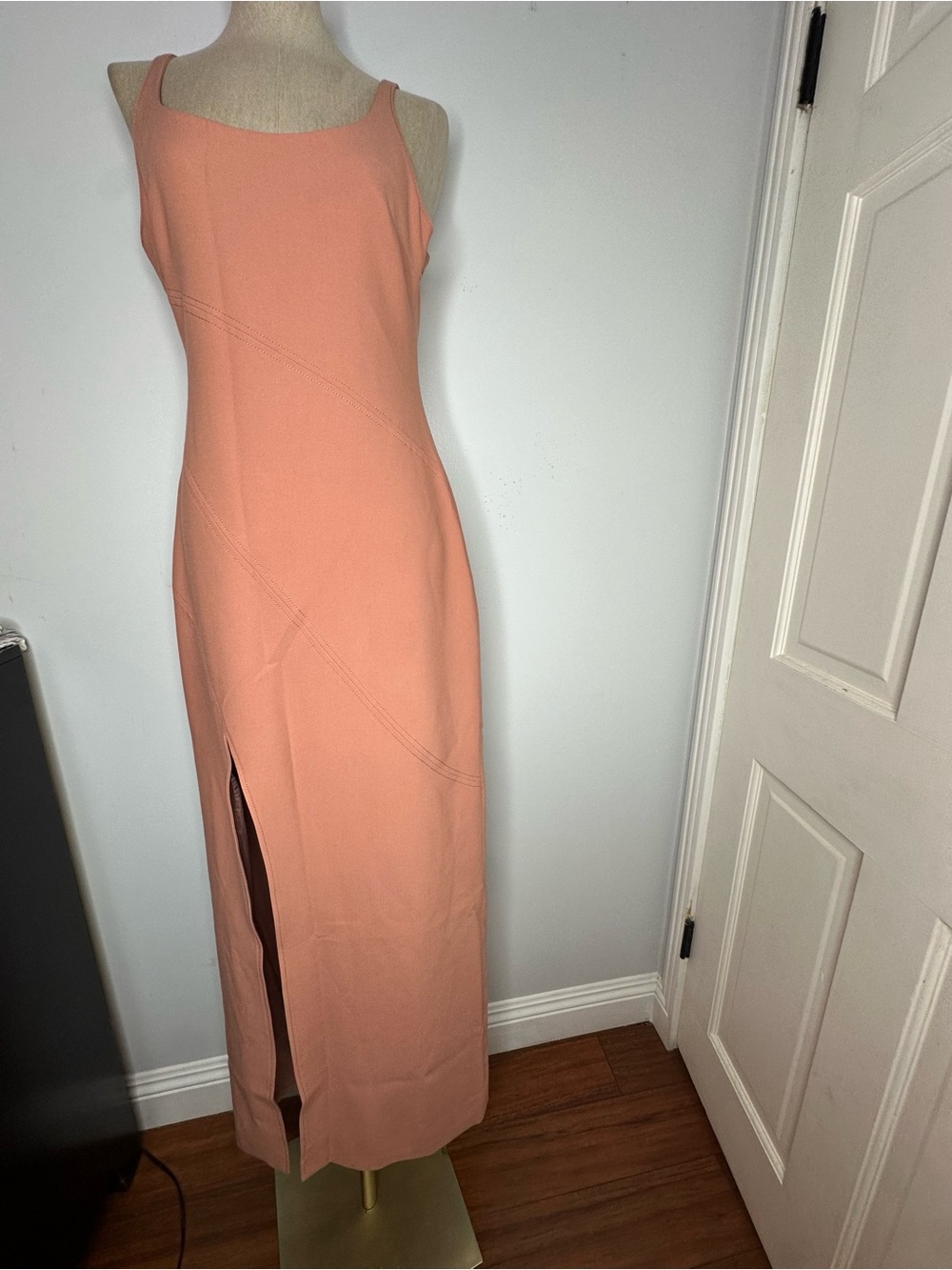 Cinq à Sept salmon dress